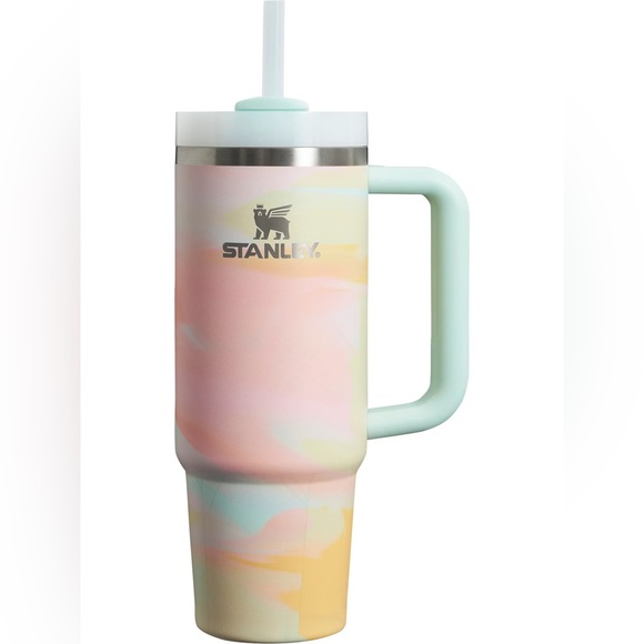 🎉LAST PIECE🎉 Stanley 30 oz. Quencher H2.0 FlowState Tumbler Warm Serene - Picture 2 of 14